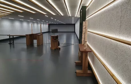 Innenausbau Gabriel - Raumschießanlagen für Polizei, Schützenvereine und Investoren - Referenz - Frankonia Flagship-Store in Rottendorf